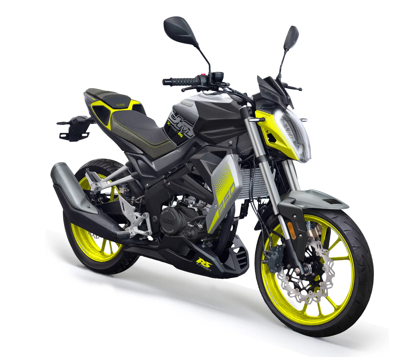 Xtreet-250-RS-2021-Black-Silver-Neon-Yellow-45F